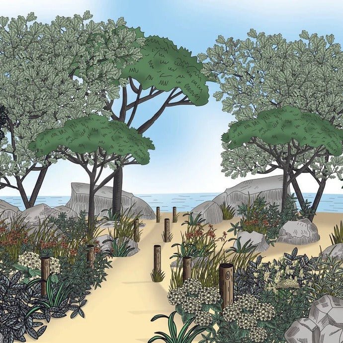 Papier peint paysage France bord de mer, XXL, tendance