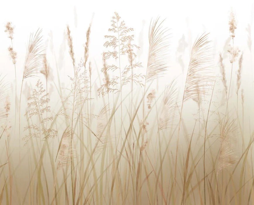 Fondo de flores de campo de trigo