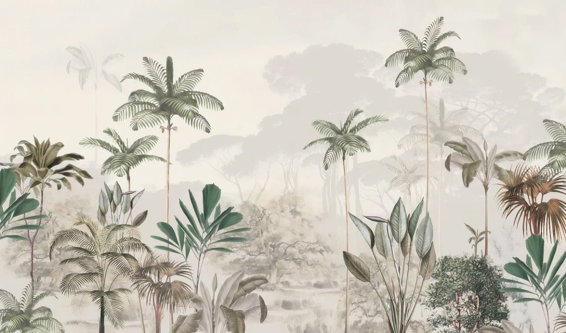 Papel pintado Selva panorámica Green Eden