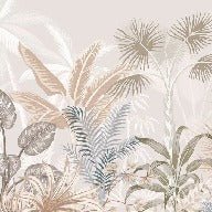 Papel pintado Panorámica de la jungla de terracota