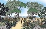 Papier peint paysage France bord de mer