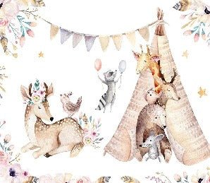 Papel pintado panorámico para dormitorio infantil
