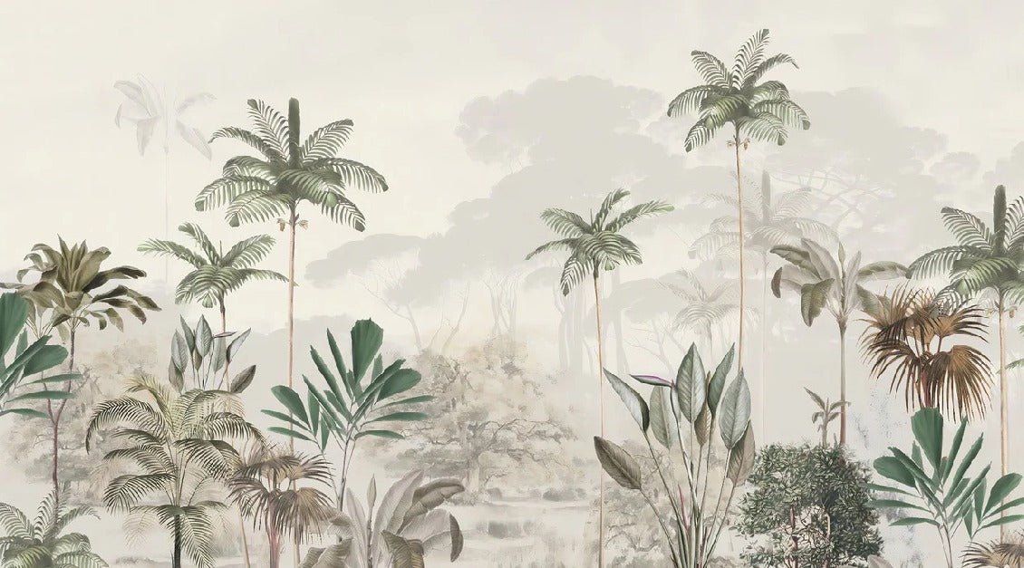 Papel pintado Selva panorámica Green Eden