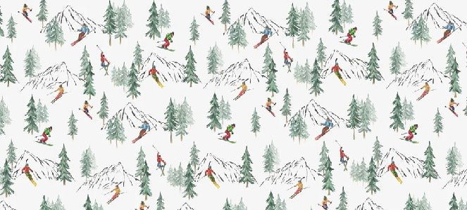 Papier peint Alpine glisse, XXL, tendance