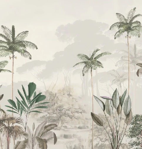 Papel pintado Selva panorámica Green Eden