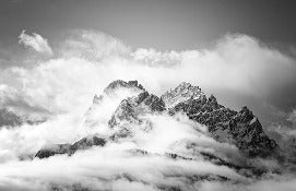 Papel pintado panorámico Picos Dolomitas