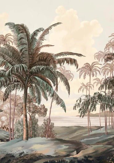 Papel pintado paisaje Célèbes terra