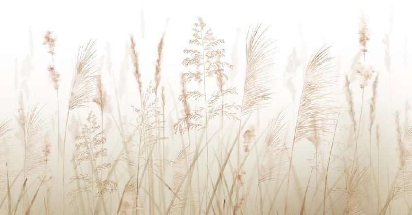 Fondo de flores de campo de trigo
