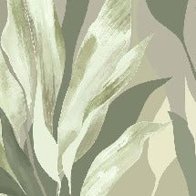 Papel pintado de tela verde