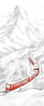 Papel pintado Matterhorn panorámico