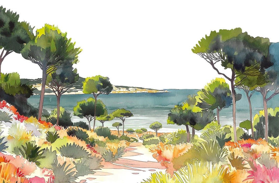 Papel pintado panorámico de verano