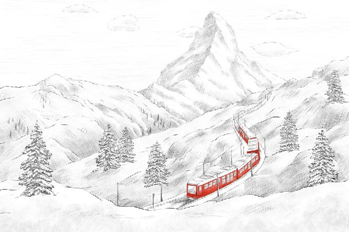 Papel pintado Matterhorn panorámico