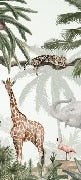 Papel pintado infantil Jungla pacífica