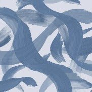 Papel pintado contemporáneo - Bleu vibration