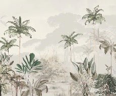 Papel pintado Selva panorámica Green Eden