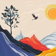 Papier peint panoramique zen color, XXL, tendance