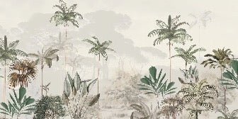Papel pintado Selva panorámica Green Eden