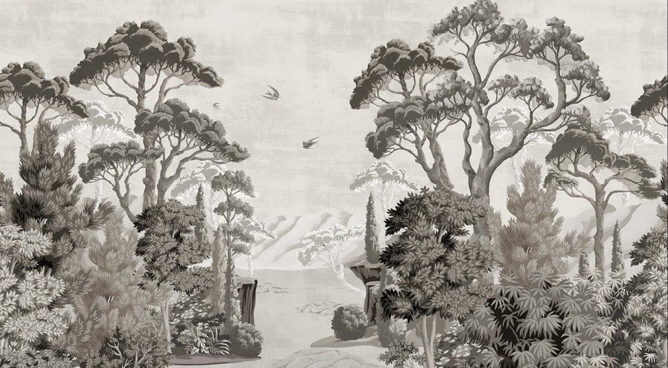 Papel pintado Paisaje panorámico