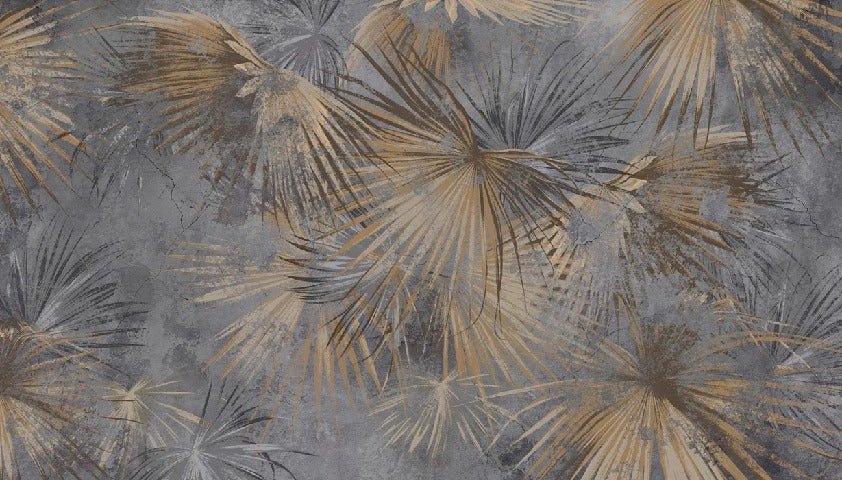 Papier peint panoramique palm vintage, XXL, tendance