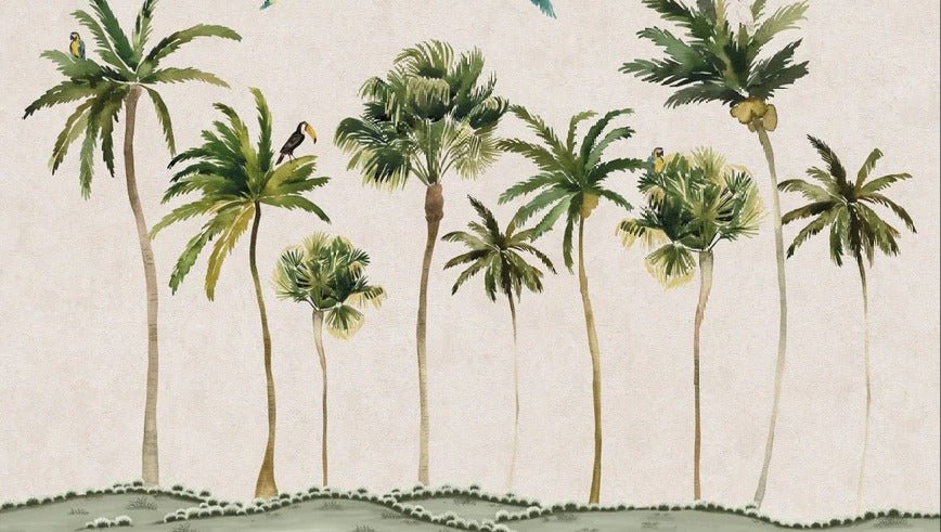 Papier peint rêve de palmier