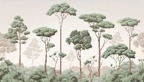 Papel pintado Brisa de pinar