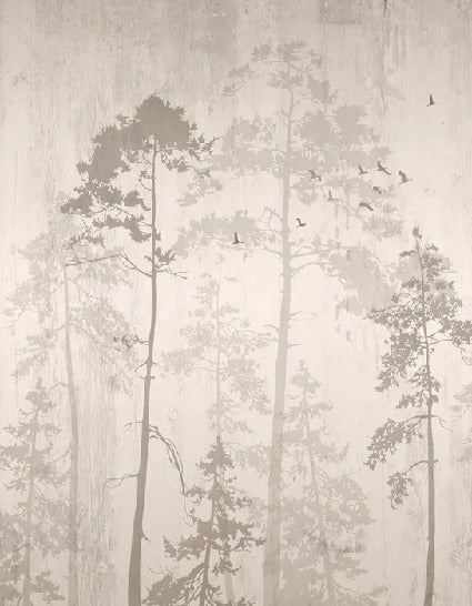 Papel pintado Bosque otoñal