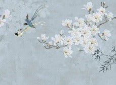 Papel pintado Floral Bird