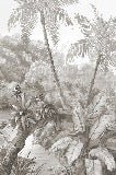 Pintoresco fondo de pantalla panorámico de la selva