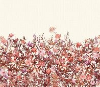 Papier peint fleurs au pinceau, XXL, tendance