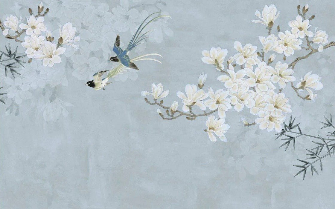 Papel pintado Floral Bird
