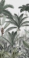 Papel pintado Árbol de la selva panorámico