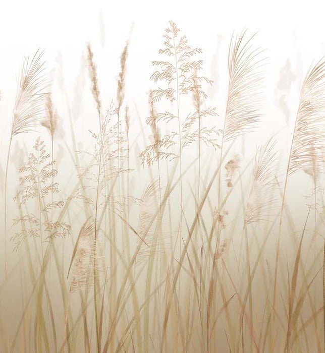 Fondo de flores de campo de trigo