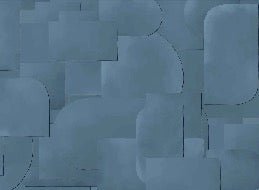 Papel pintado recortado panorámico azul