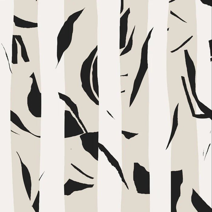 Papier peint rayure bichrome, XXL, tendance