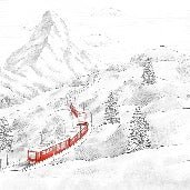 Papel pintado Matterhorn panorámico