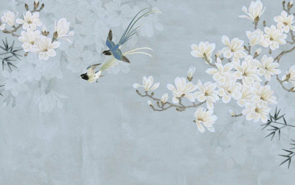 Papel pintado Floral Bird
