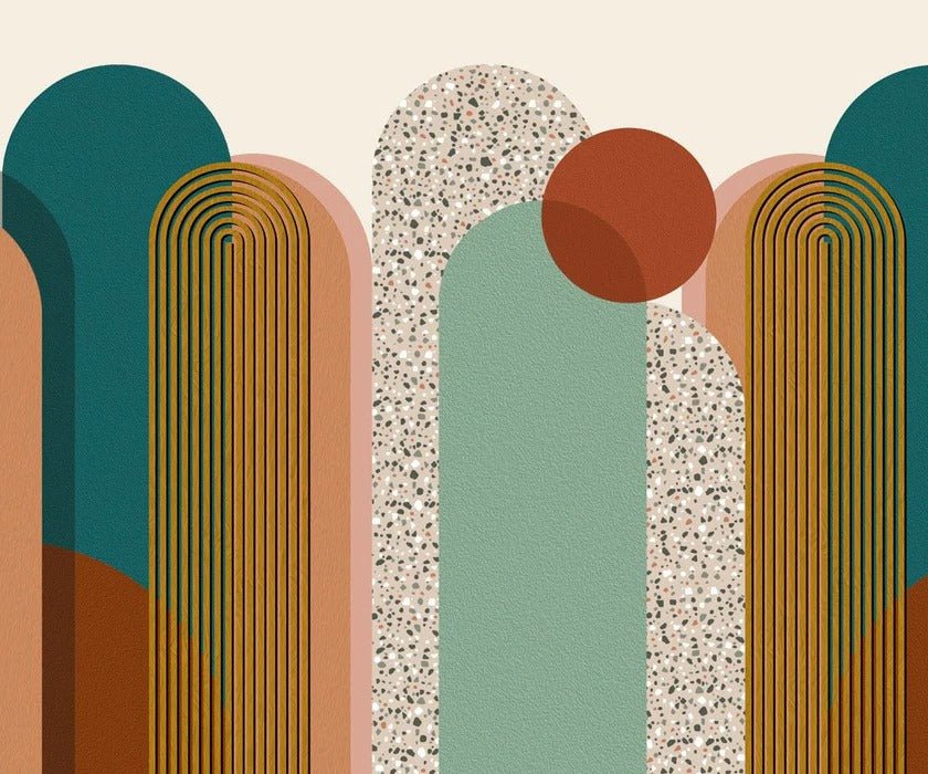 Papier peint Art pop déco graphique tendance