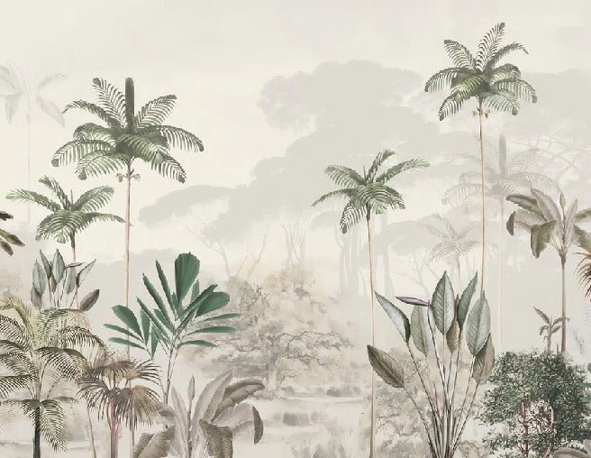 Papel pintado Selva panorámica Green Eden