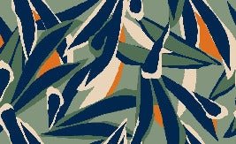 Papier peint panoramique esquisse végétale, XXL, tendance