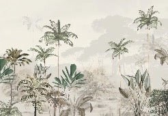 Papel pintado Selva panorámica Green Eden