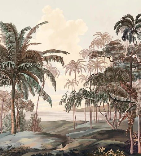 Papel pintado paisaje Célèbes terra