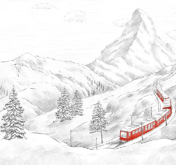 Papel pintado Matterhorn panorámico