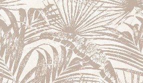 Papel pintado Hoja de selva monocromo