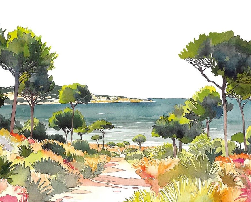 Papel pintado panorámico de verano