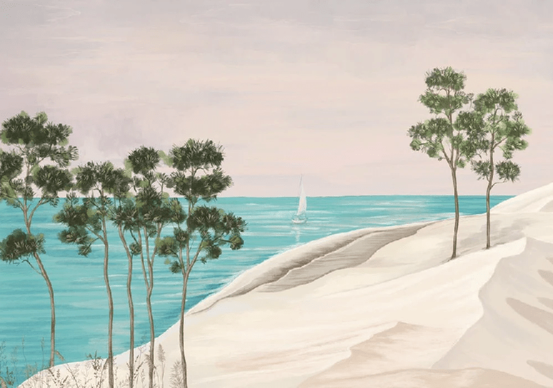 Papel pintado panorámico – Duna de Pilat