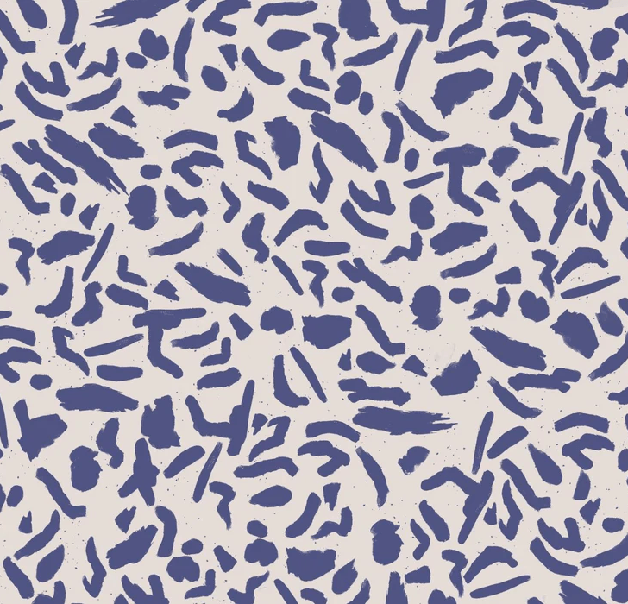 Papier peint artistic form bleu