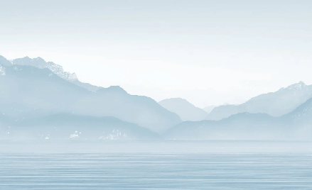 Papier peint Annecy et son lac paisible
