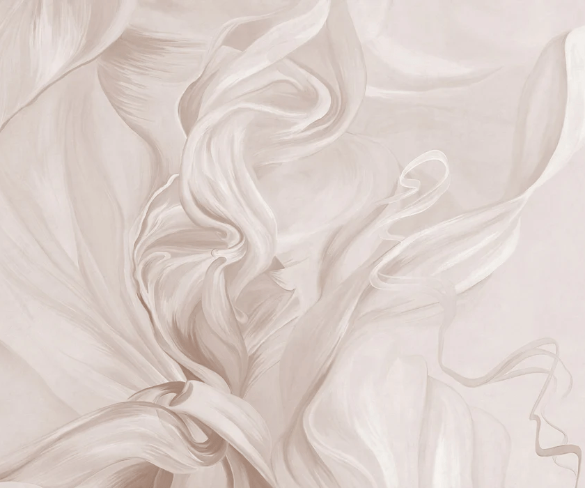 Papier peint contemporain – sublime flow sepia - Muralconcept