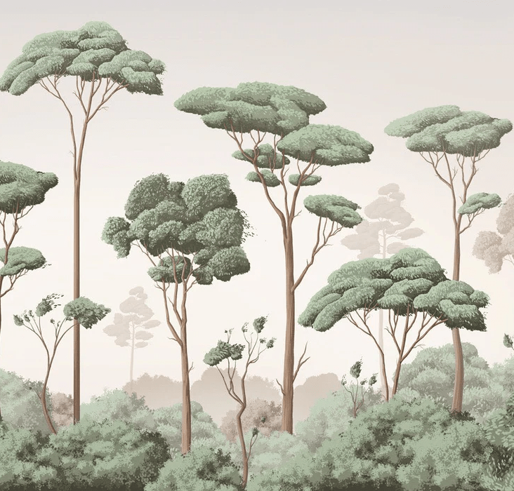 Papel pintado brisa ligera pinar