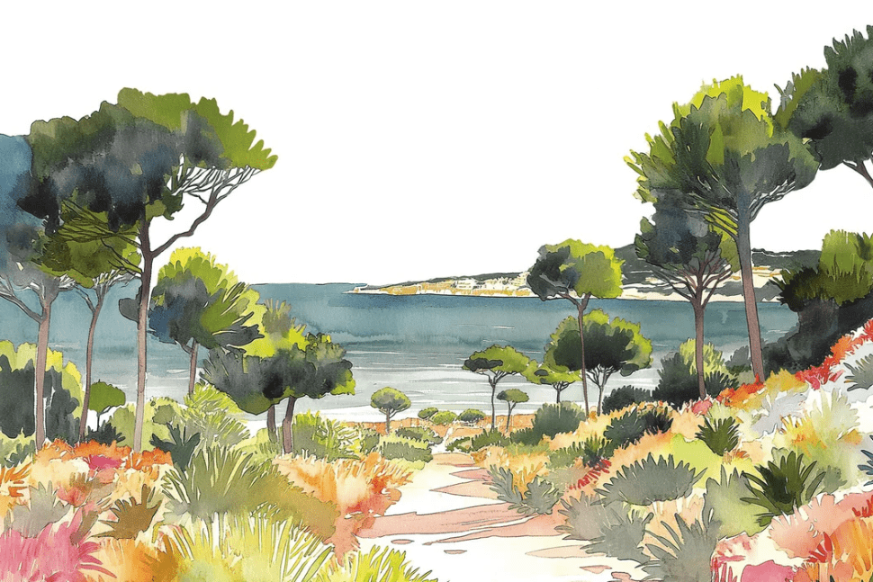 Papier peint panoramique air estival, XXL, tendance